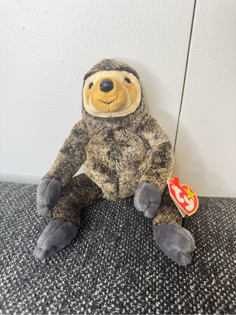 TY Beanie Baby Slowpoke Sloth 1999 Retired Vintage Plush With Tags